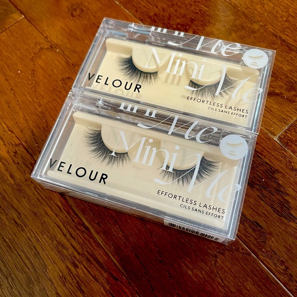 2 NWT Velour Silk False Lashes Mini Me Style